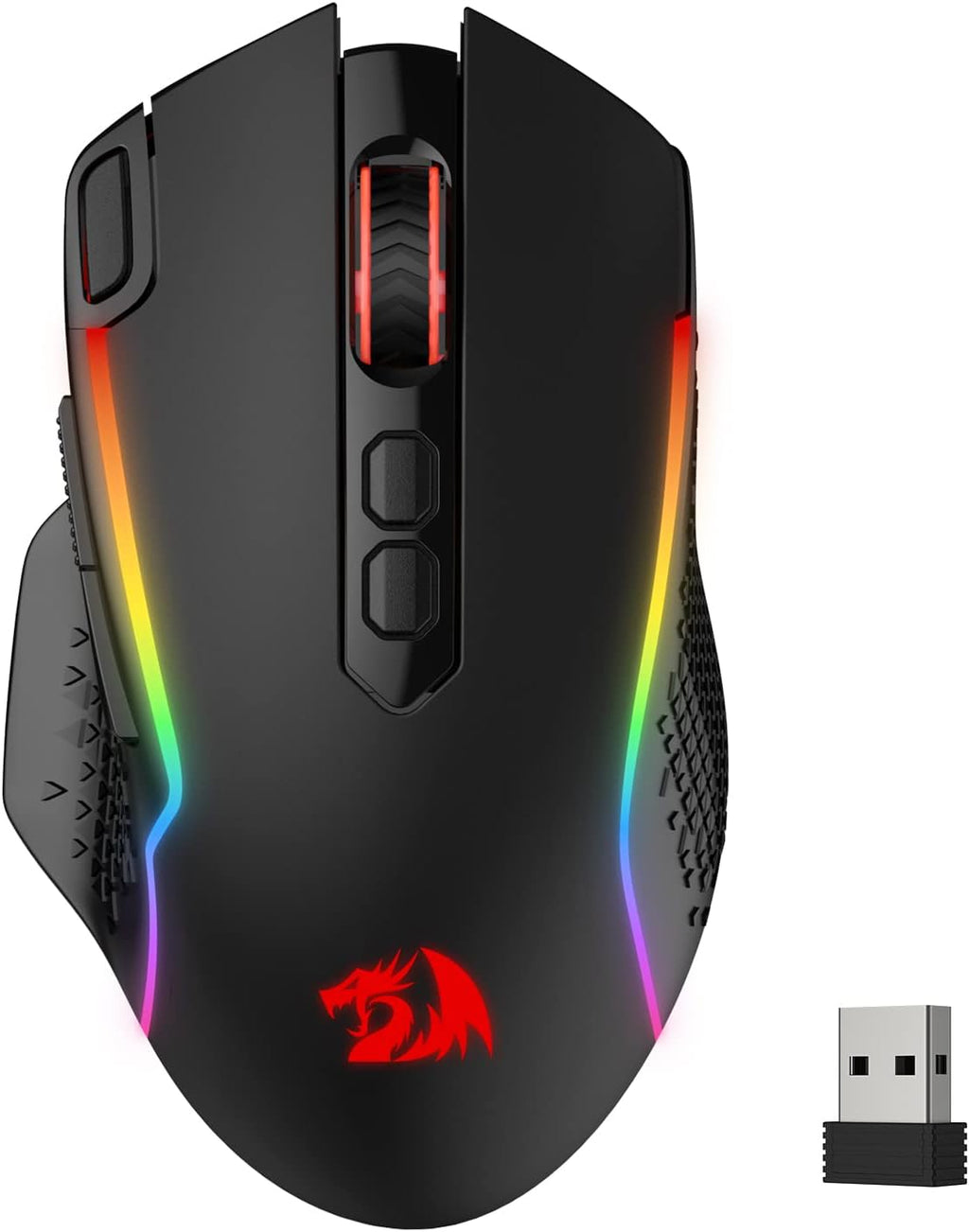 Redragon M810 PRO Wireless RGB Gaming Mouse 10000 DPI