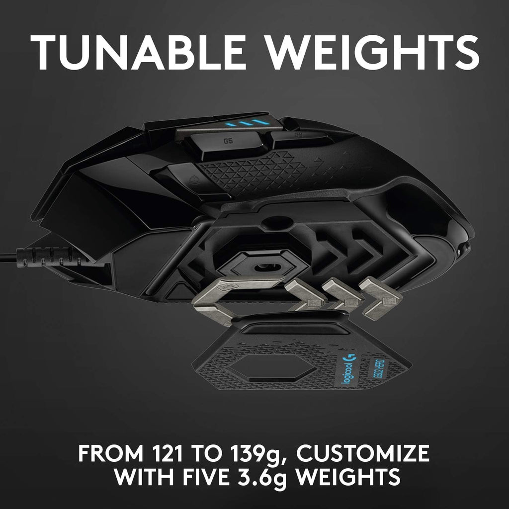 Logitech G502 Hero Wired Gaming Mouse