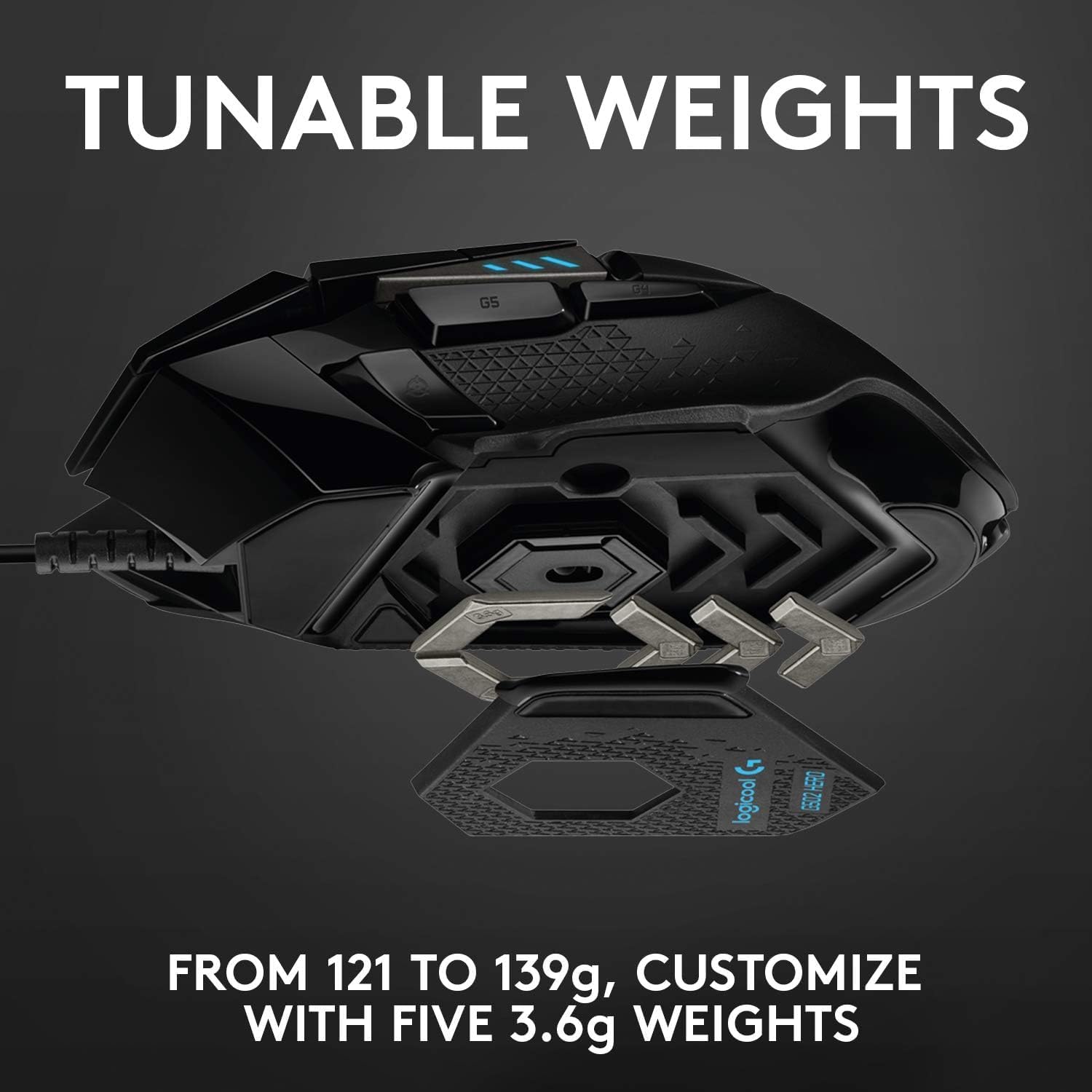 Logitech G502 Hero Wired Gaming Mouse