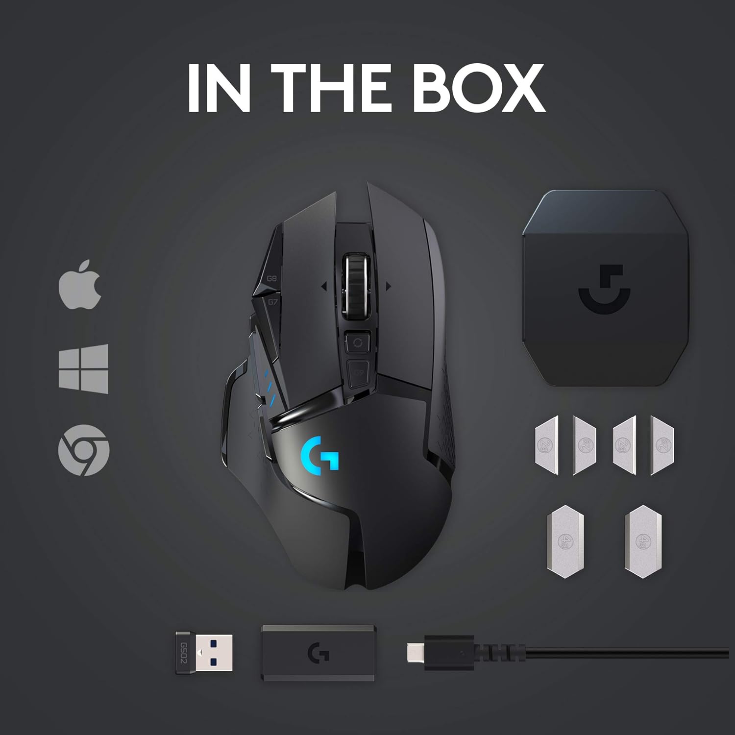 Logitech G502 Hero Wired Gaming Mouse