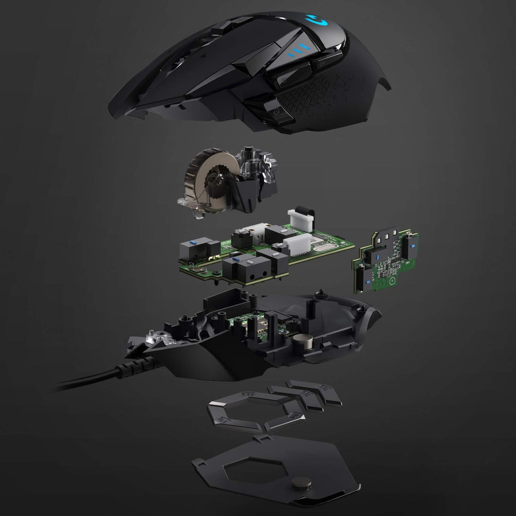 Logitech G502 Hero Wired Gaming Mouse