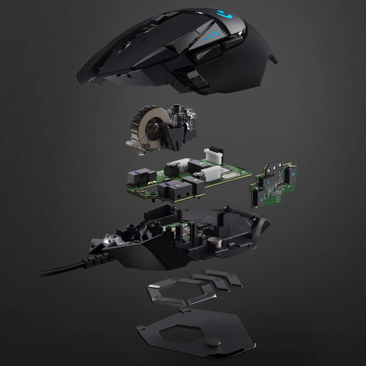 Logitech G502 Hero Wired Gaming Mouse