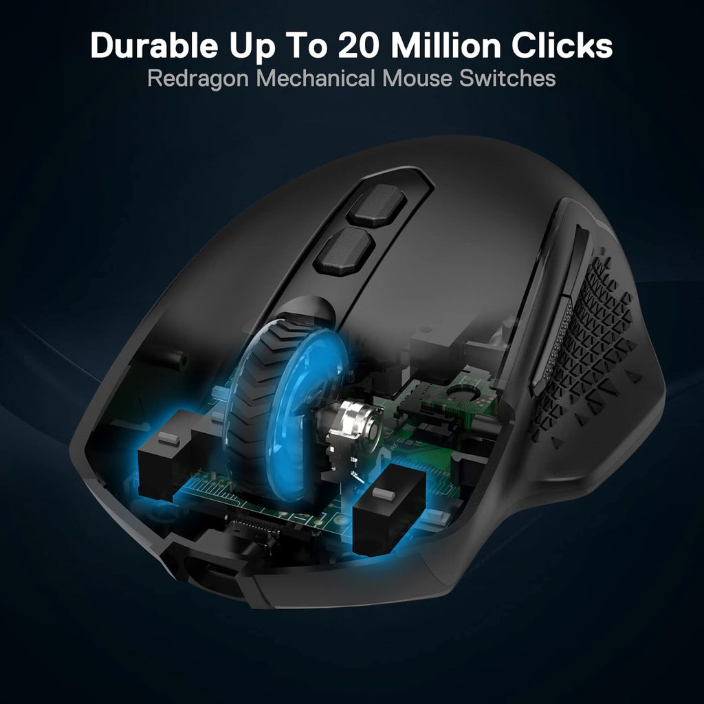 Redragon M810 PRO Wireless RGB Gaming Mouse 10000 DPI