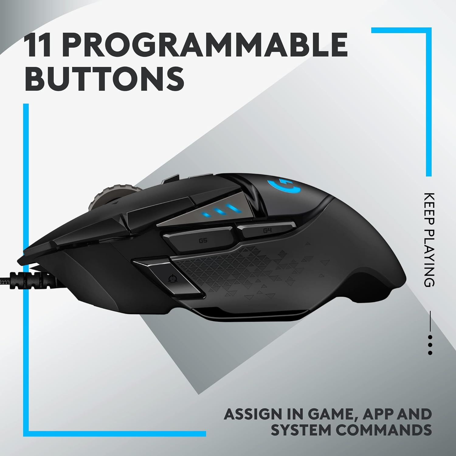 Logitech G502 Hero Wired Gaming Mouse