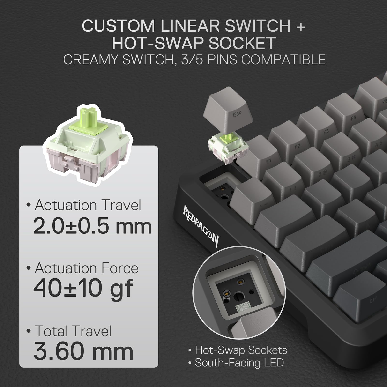 Redragon K673 PRO Wireless