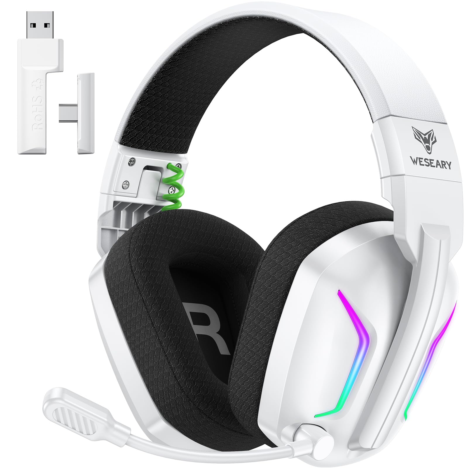 WESEARY Aurora Wireless Gaming Headset