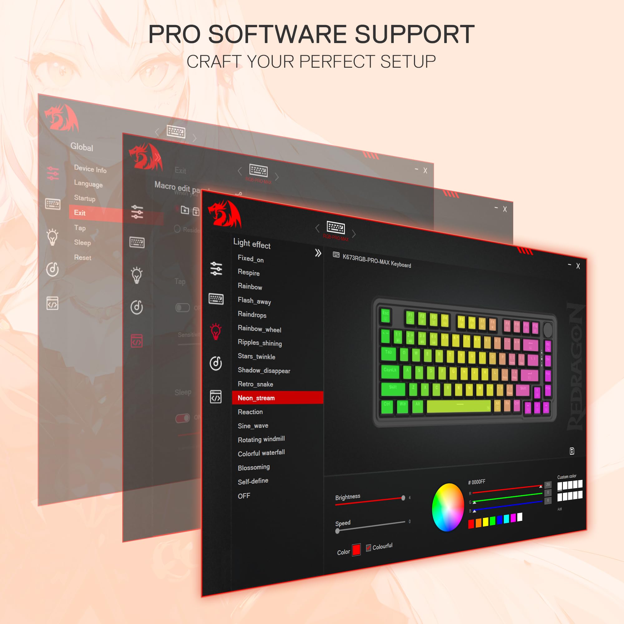 Redragon K673 PRO Wireless