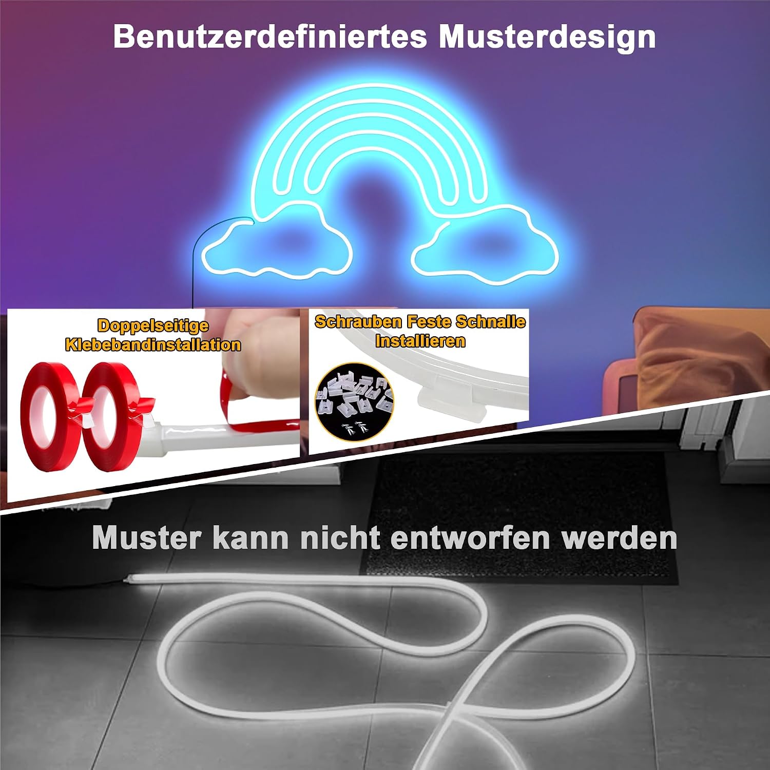Cozylady RGB Neon Light LED Rope