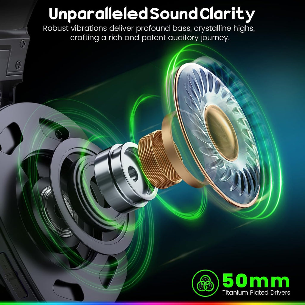 WESEARY Aurora Wireless Gaming Headset