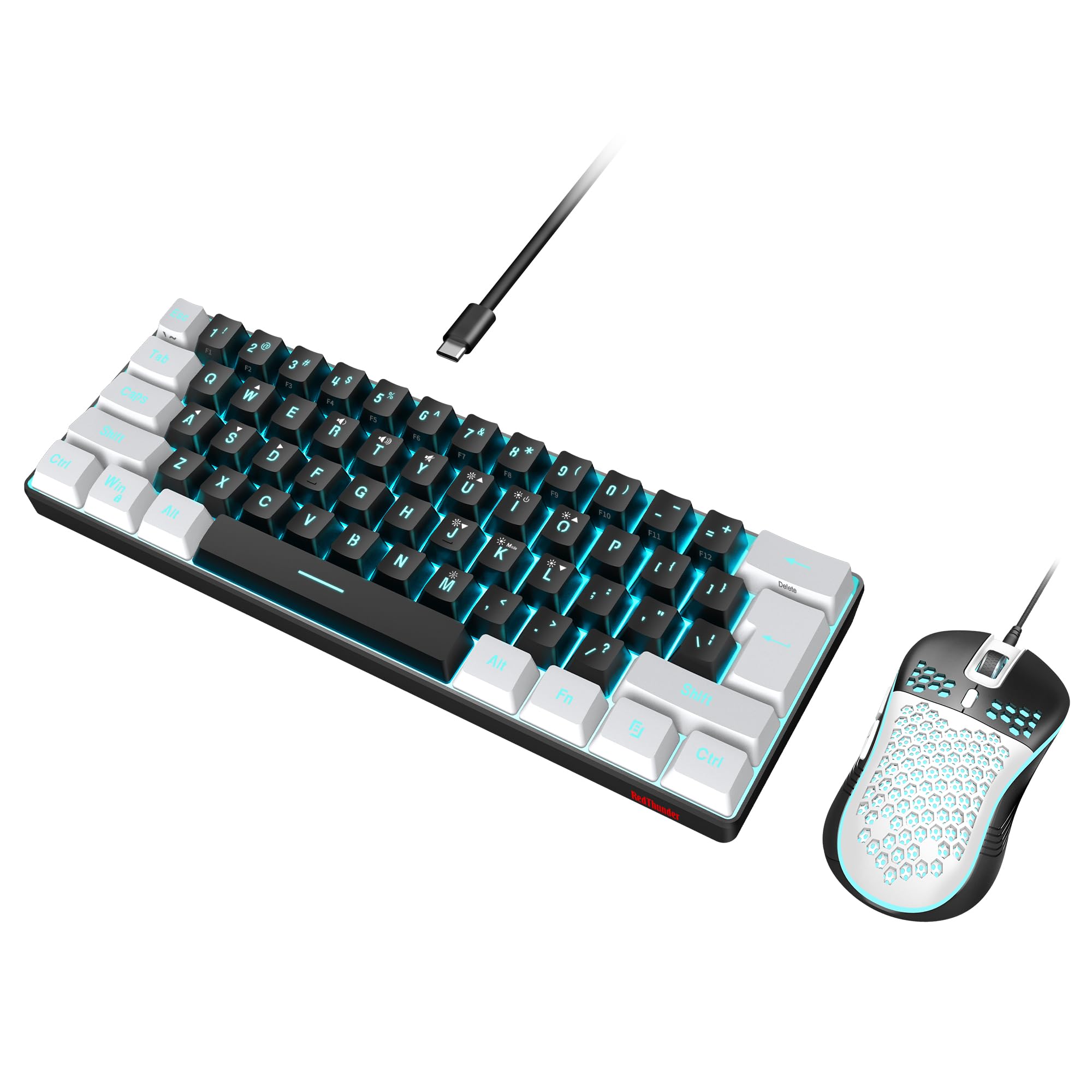RedThunder 60% Wireless Gaming Keyboard and Mouse