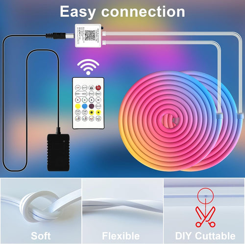 Cozylady RGB Neon Light LED Rope