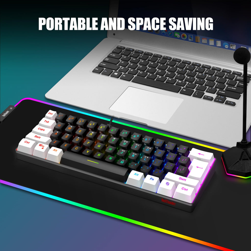 RedThunder 60% Wireless Gaming Keyboard and Mouse
