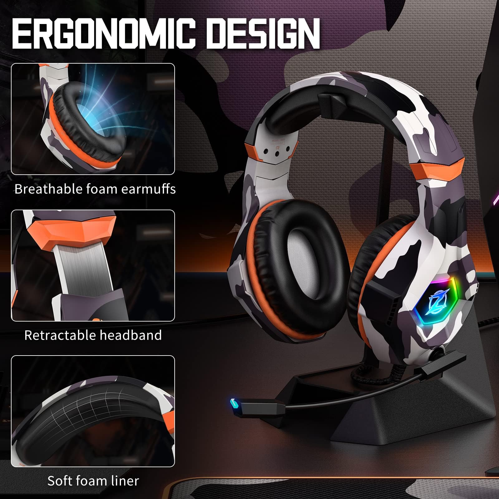 Ozeino Gaming Headset
