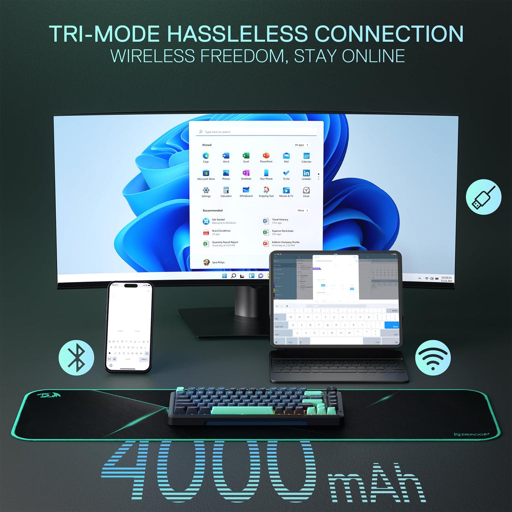 Redragon K673 PRO Wireless