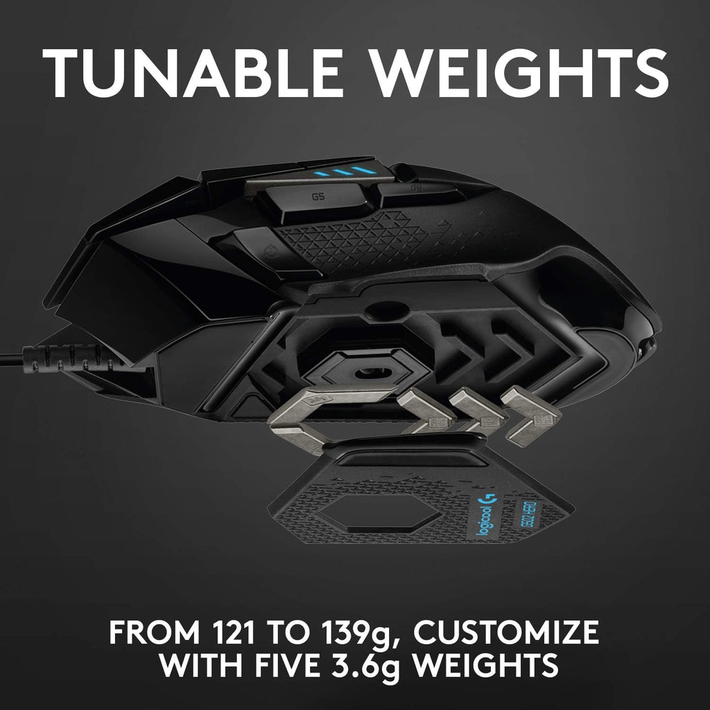 Logitech G502 Hero Wired Gaming Mouse