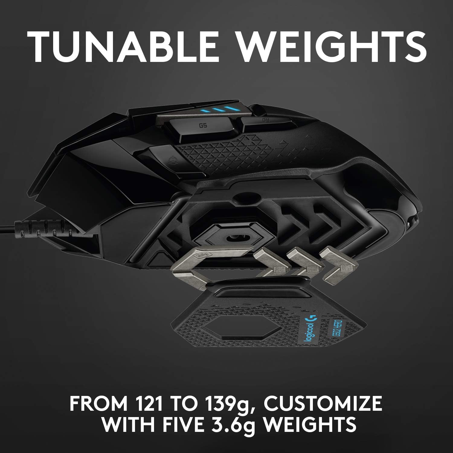 Logitech G502 Hero Wired Gaming Mouse