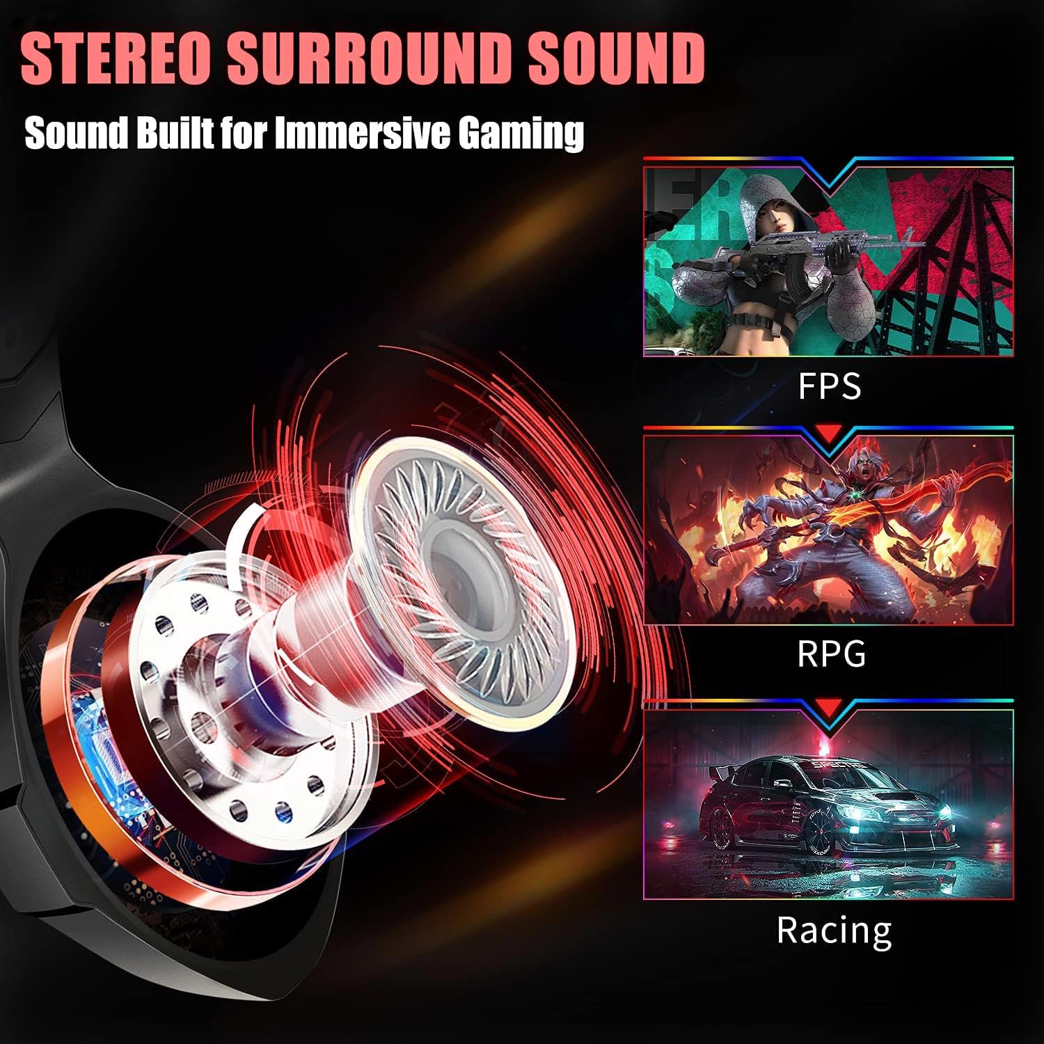 Ozeino Gaming Headset