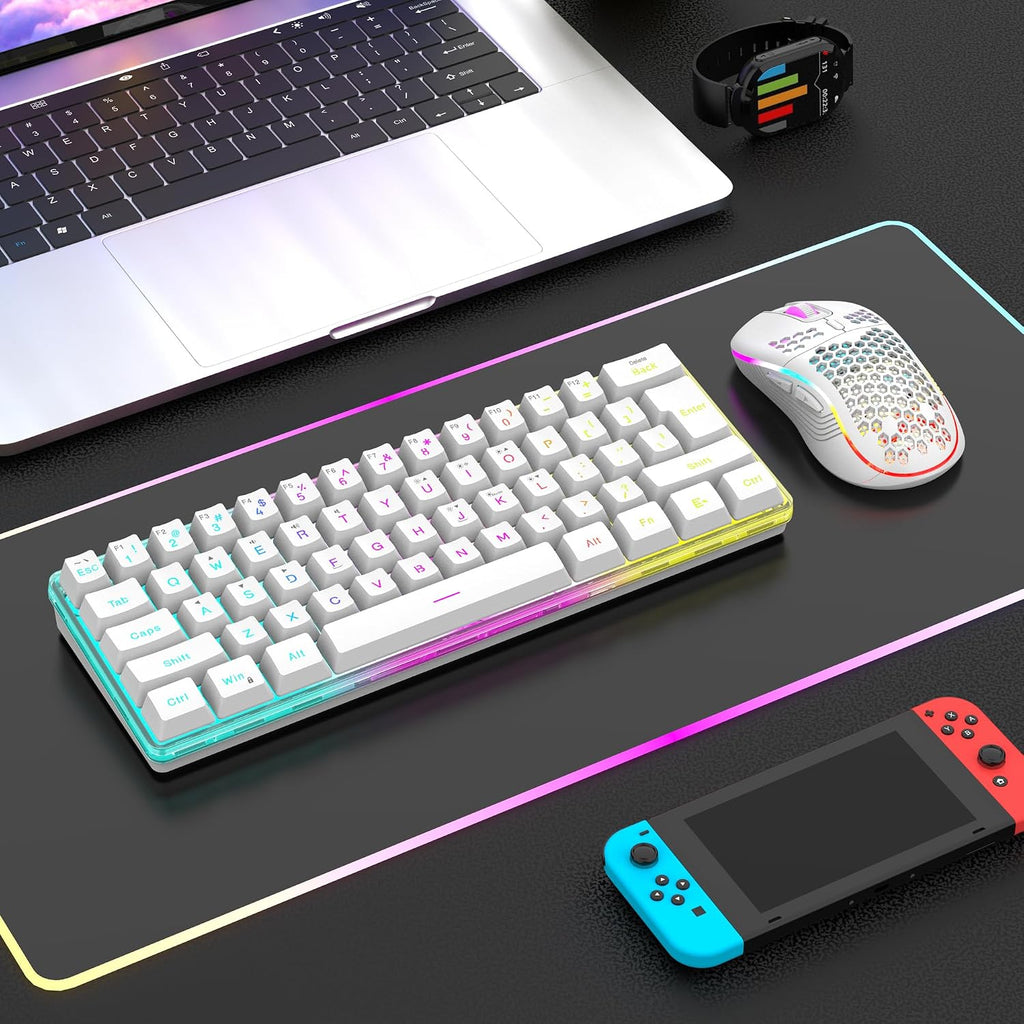 RedThunder 60% Wireless Gaming Keyboard and Mouse