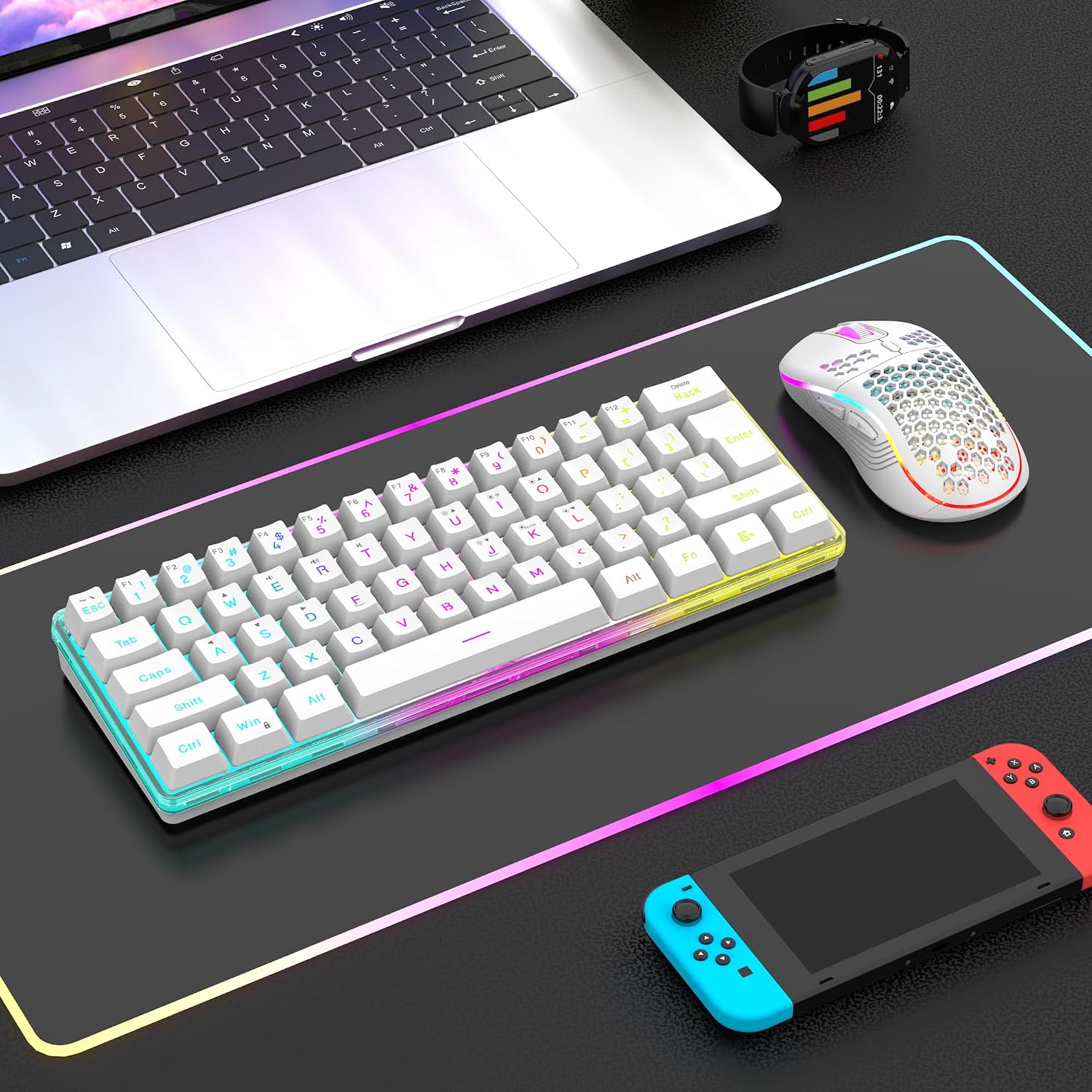 RedThunder 60% Wireless Gaming Keyboard and Mouse