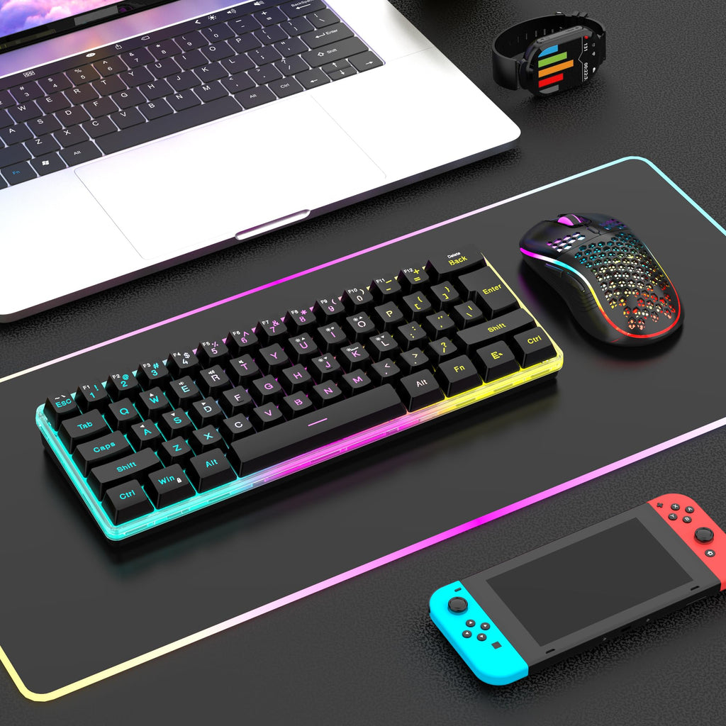 RedThunder 60% Wireless Gaming Keyboard and Mouse