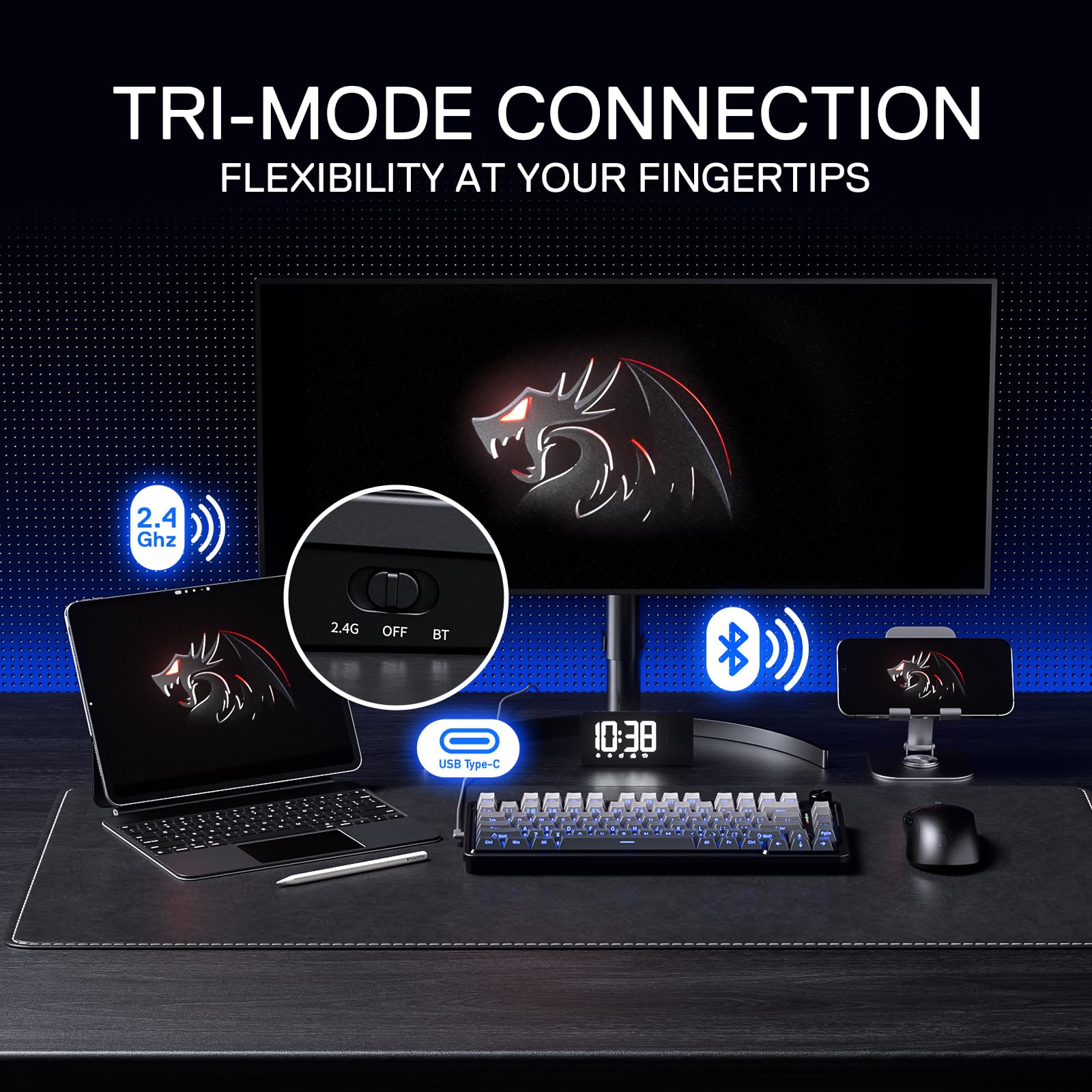 Redragon K673 PRO Wireless