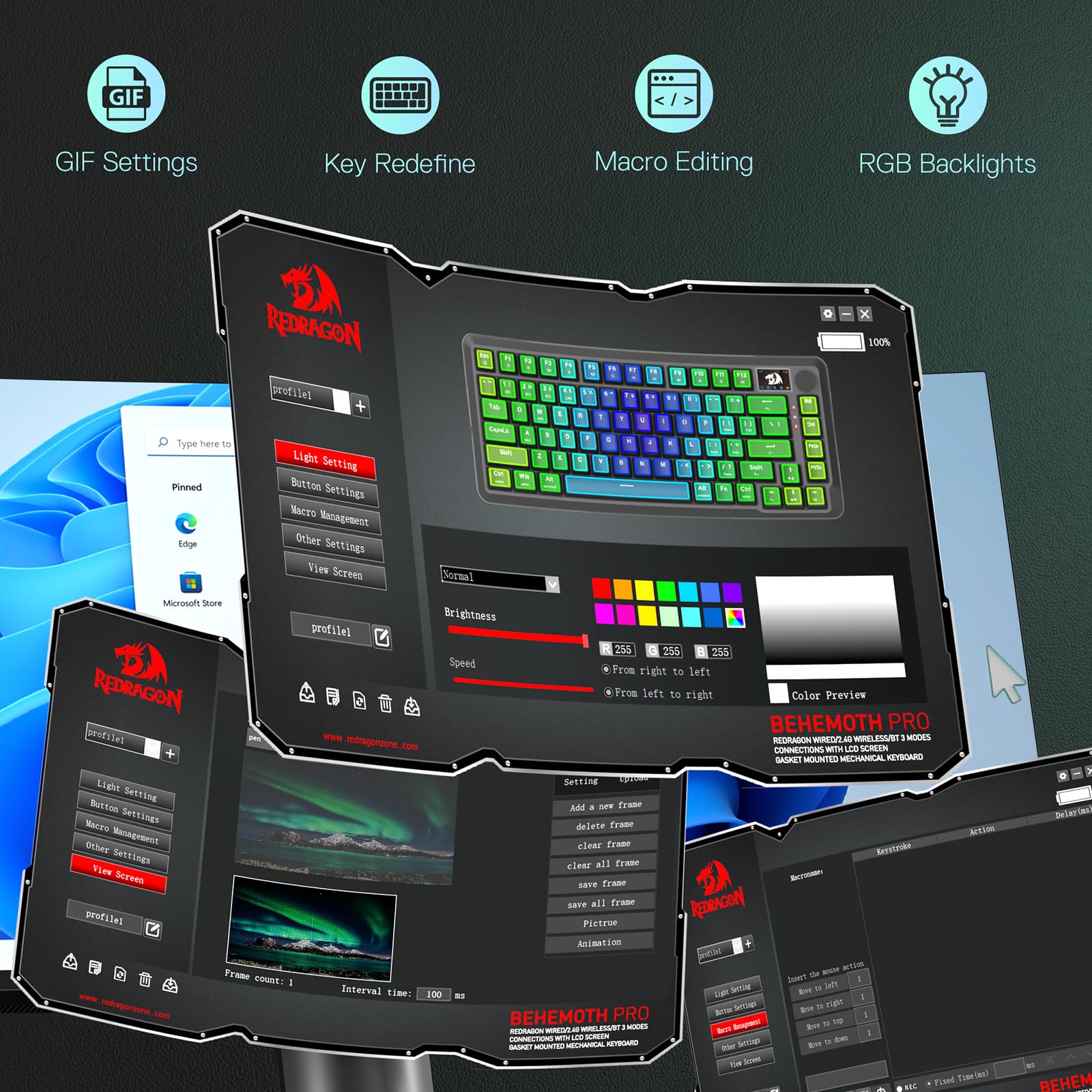 Redragon K673 PRO Wireless