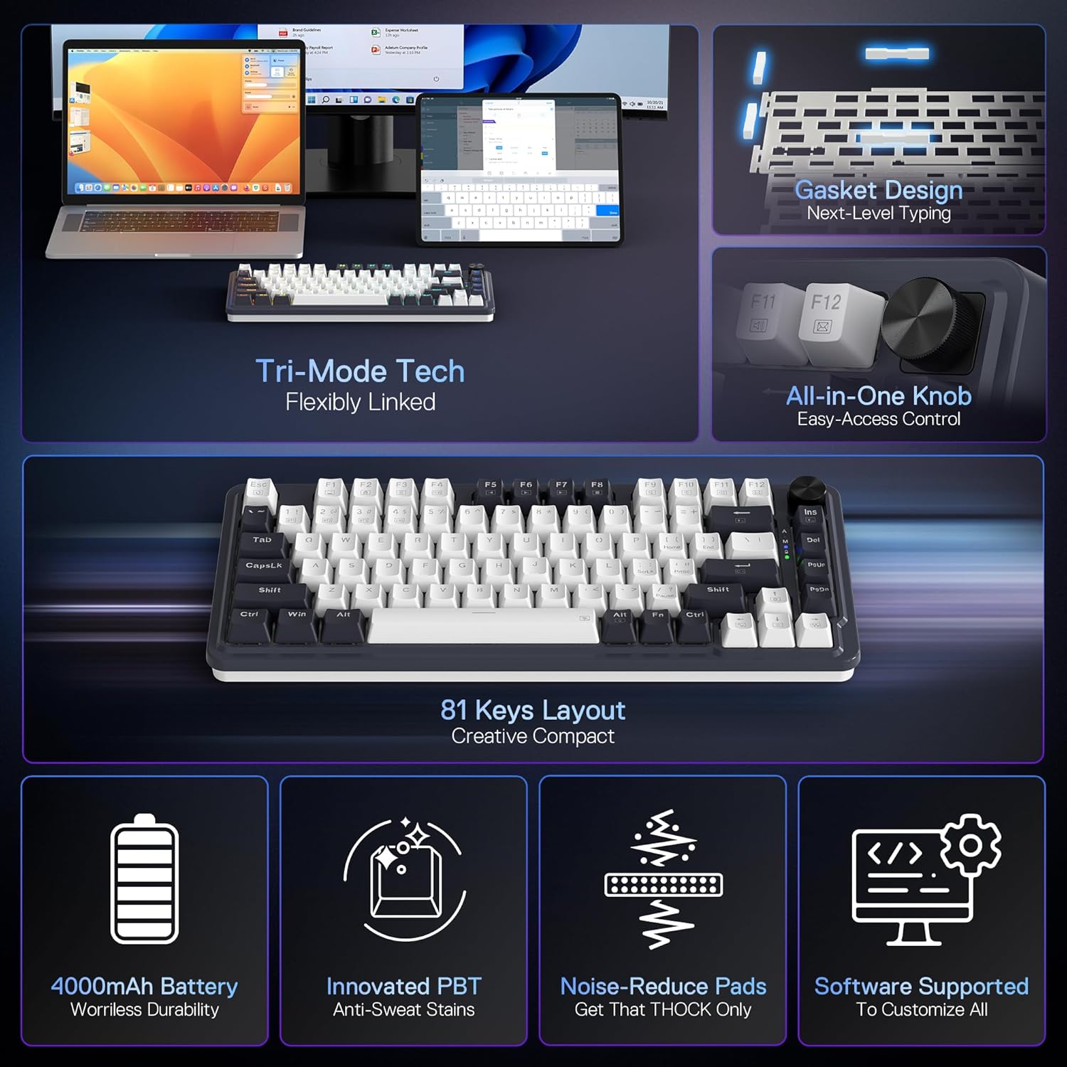 Redragon K673 PRO Wireless